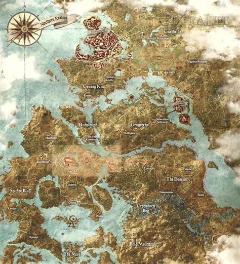 Map of The Witcher 3